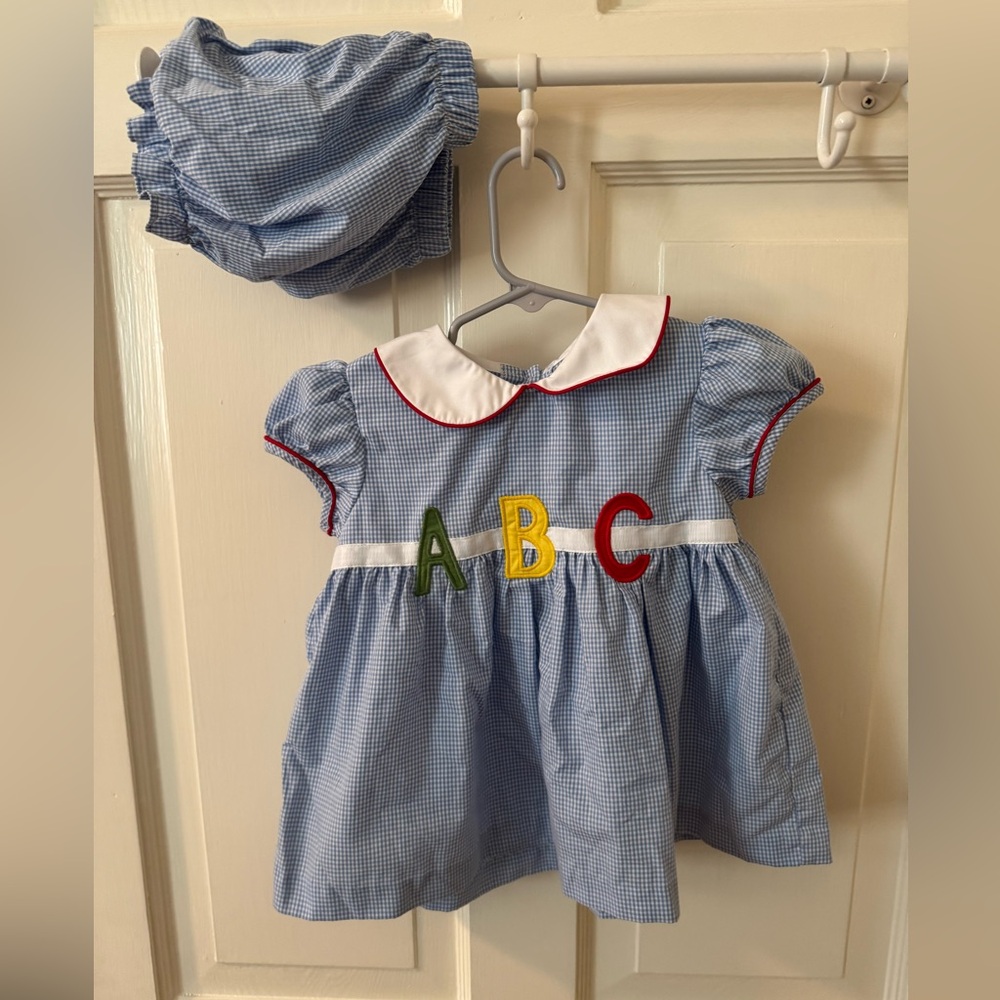 Little English ABC, 4T with shorts/long bloomers